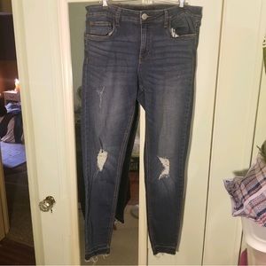 Women's Prosperity Lena Super Skinny Released Hem Jean, size 31, worn once